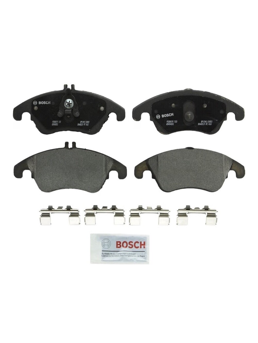 BOSCH BP1342 QuietCast Semi-Metallic Front Brake Pad Set